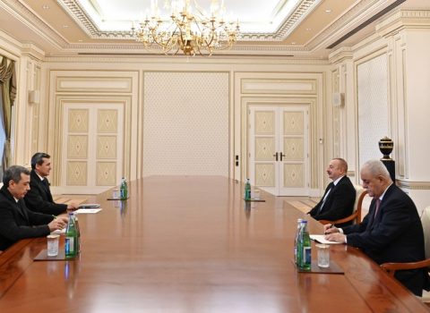 Prezident Rəşid Meredovu qəbul etdi