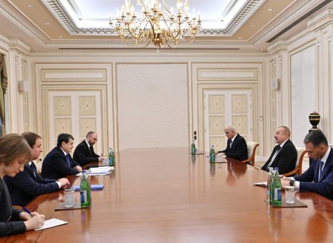 İlham Əliyev Rusiya Prezidentinin köməkçisini qəbul etdi