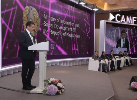 Azərbaycan nümayəndə heyəti Astanada keçirilən I Mərkəzi Asiya Media Forumunda iştirak edir – FOTO
