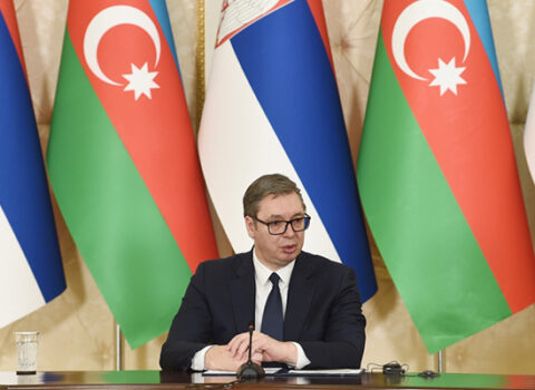“Buna görə İlham Əliyevi təbrik etmək istəyirəm” – Vuçiç