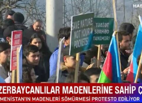“Haber Global” Xankəndi yolunda – VİDEO