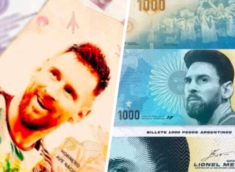 Argentina Messi əskinaslarını dövriyyəyə buraxacaq