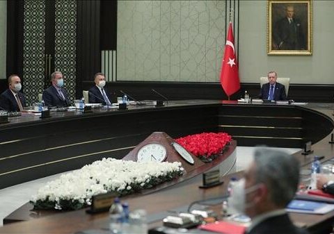 Ərdoğanın sədrliyi ilə MTŞ-nin iclası keçirildi