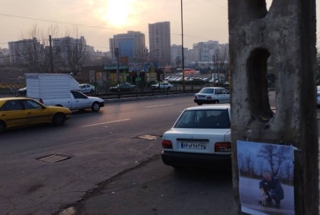 Güney Azərbaycanın şəhərlərində İlham Əliyevin FOTOLARI YAYILDI
