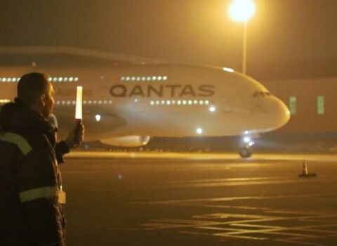 Bu reysin sərnişinləri üçün Bakıya daha bir “Airbus 380” təyyarəsi gəlib – VİDEO
