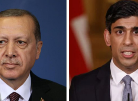 Ərdoğan və Rişi Sunak telefonla danışdı