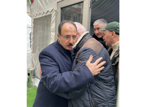 Türkiyə səfiri şəhid Orxan Əsgərovun yas mərasimində iştirak etdi – FOTO