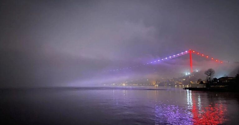 İstanbul boğazında gəmilərin hərəkəti dayandırıldı – SƏBƏB İstanbul boğazında gəmilərin hərəkəti dayandırıldı – SƏBƏB