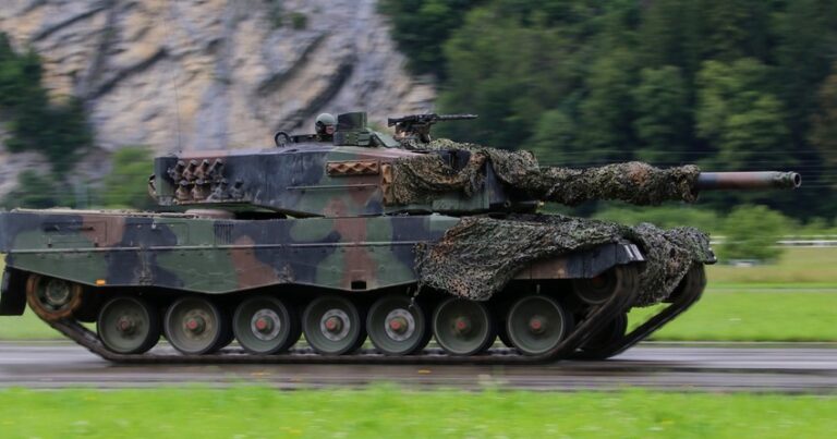 Ukraynaya ilk “Leopard” tankı göndərildi