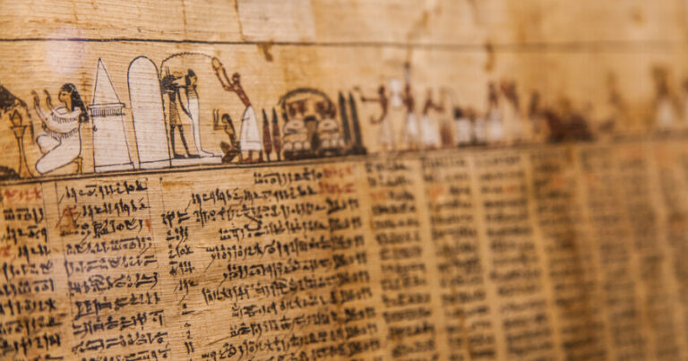 Misirdə 16 metrlik papirus TAPILDI