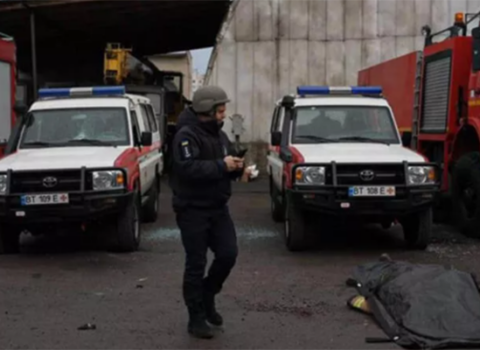 Rusiya Xersonda yanğınsöndürmə məntəqəsini bombaladı – Ukrayna DİN