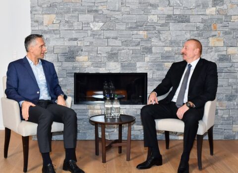 Prezident Davosda növbəti görüşünü keçirdi – YENİLƏNİB
