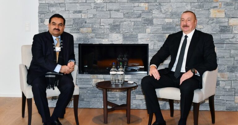 Prezident Davosda “Adani Group” şirkətinin təsisçisi və sədri ilə görüşdü – YENİLƏNİB