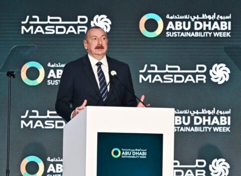 Prezident Əbu-Dabi Dayanıqlılıq Həftəsinin açılış mərasimində çıxış edib – YENİLƏNİB-3