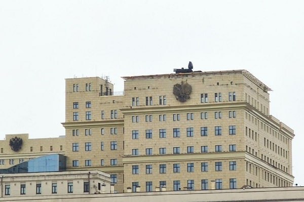 Moskvanın mərkəzində “Pancir-S1” raket zenit kompleksi YERLƏŞDİRİLDİ – VİDEO