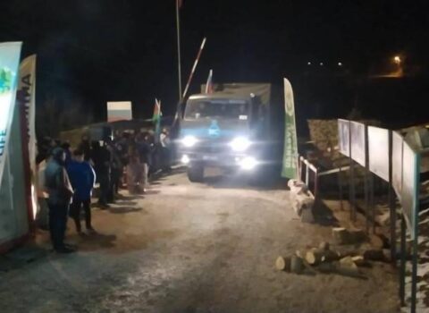 Sülhməramlıların 13 avtomobili aksiya ərazisindən keçdi