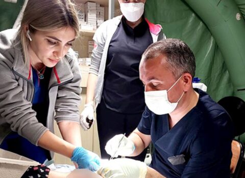 Hərbi həkimlərimiz Türkiyədə 71 cərrahi əməliyyat icra edib – FOTO