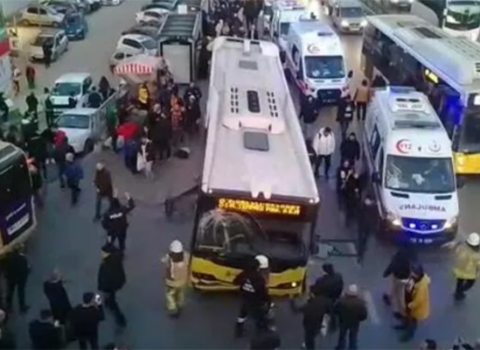 Azərbaycanlının da öldüyü qəzanın görüntüləri yayıldı – VİDEO