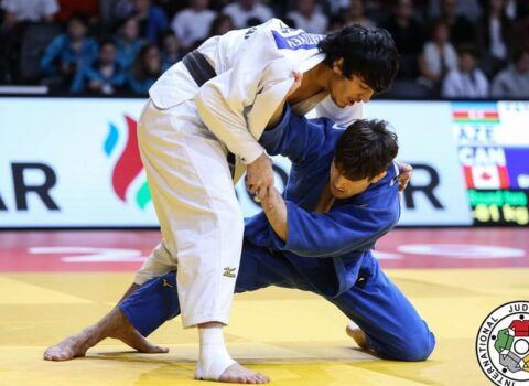 Böyük Dəbilqə: Azərbaycan cüdoçusu gümüş medal qazandı