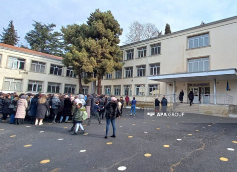Zaqatala şəhər 3 saylı məktəbdə aksiya keçirilir – FOTO