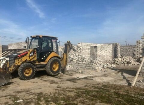 Daha bir qanunsuz tikinti söküldü – FOTO