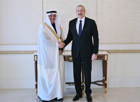 İlham Əliyev İslam İnkişaf Bankı qrupunun prezidentini qəbul etdi – FOTO