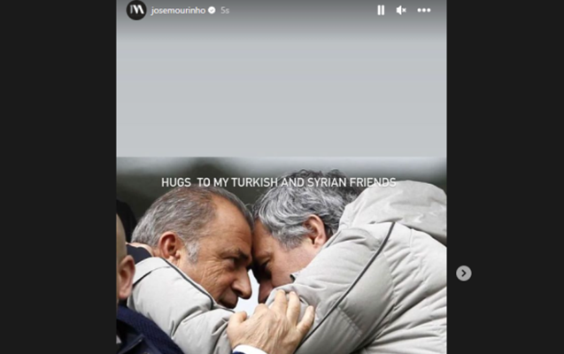 Mourinyo Türkiyəyə belə dəstək oldu – FOTO