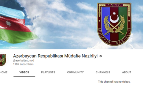 Müdafiə Nazirliyinin “YouTube” kanalında videolar bərpa olundu – YENİLƏNİB
