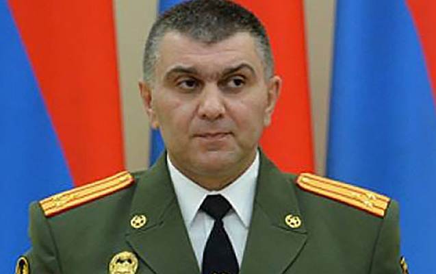 Ermənistanda general həbs olundu