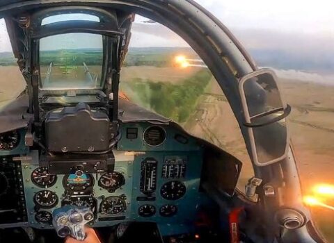 Ukraynanın Su-25 təyyarəsi Xerson səmasında vuruldu