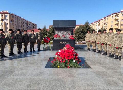 Azərbaycan Ordusunda Xocalı soyqırımının 31-ci ildönümü ilə əlaqədar silsilə tədbirlər keçirildi – VİDEO