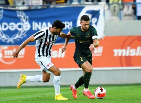 “Qarabağ” – “Neftçi” matçında ara qarışdı – FOTO