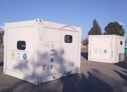 FHN-in mobil səhra hospitalı Kahramanmaraşda fəaliyyətə başladı