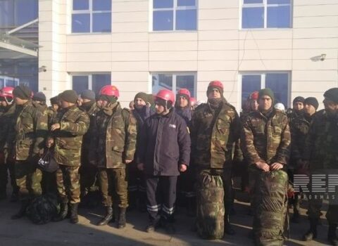 Xilasedicilərimizin bir qrupu Kahramanmaraşdan Hataya yola düşdü – FOTO
