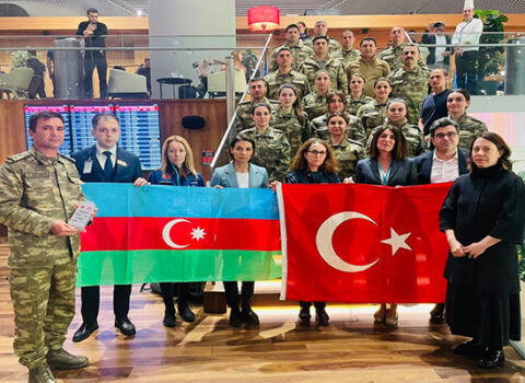 Müdafiə Nazirliyinin tibb personalının bir qismi Türkiyədən qayıdır – FOTO