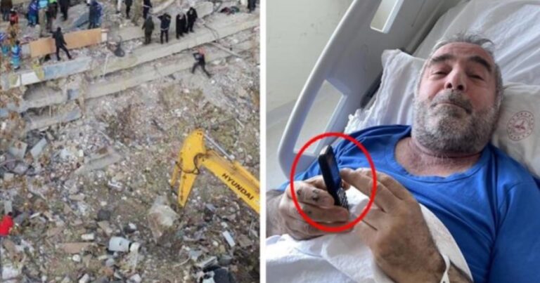 Zəlzələdə küçəyə düşən telefon bir ailəni xilas etdi – FOTO Zəlzələdə küçəyə düşən telefon bir ailəni xilas etdi – FOTO