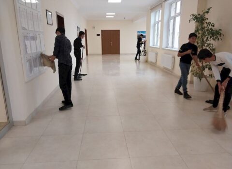 Şagirdlərdən məktəbin xadimələrinə maraqlı hədiyyə – FOTO