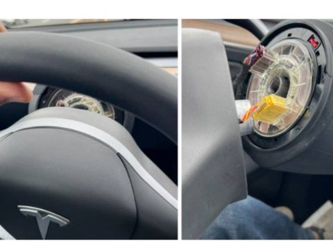 Sükanı qopmuş “Tesla” sahibinə yeni avtomobil VERİLƏCƏK