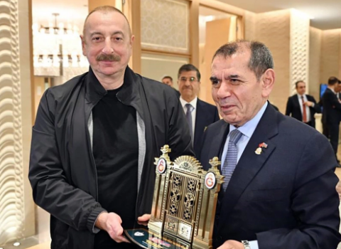 “Qalatasaray”ın prezidenti Azərbaycana təşəkkür etdi – FOTO