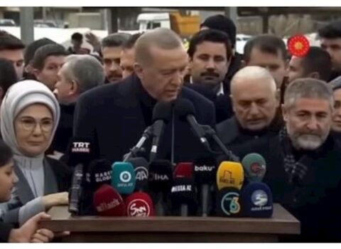 Nazirin Ərdoğanın yanına keçməsi səhnələşdirildi – VİDEO