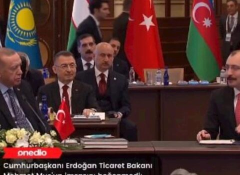 Ərdoğan naziri imzasına görə tənqid etdi – VİDEO