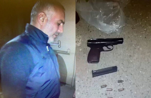 Avtomobilində “Makarov” gəzdirən şəxs saxlanıldı – VİDEO Avtomobilində “Makarov” gəzdirən şəxs saxlanıldı – VİDEO