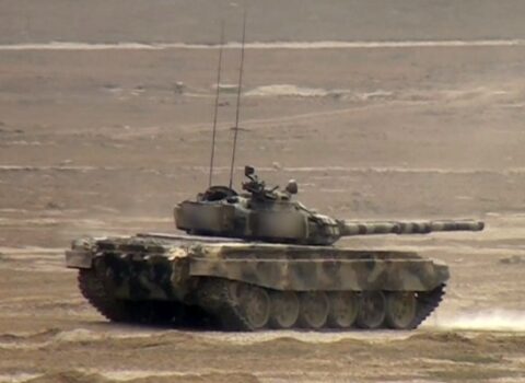 Tank bölmələrinin döyüş hazırlığı təkmilləşdirilir – VİDEO