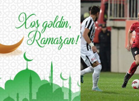 Oruc tutan futbolçular Azərbaycan çempionatının oyunları zamanı iftarını aça biləcək
