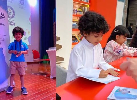 4 yaşlı uşaq dünyanın ən gənc yazıçısı oldu