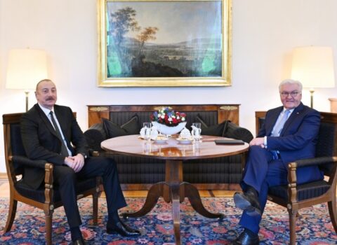 Azərbaycan və Almaniya prezidentlərinin Berlində təkbətək görüşü oldu – YENİLƏNİB