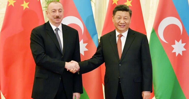 Azərbaycan Prezidenti Çin liderini təbrik etdi