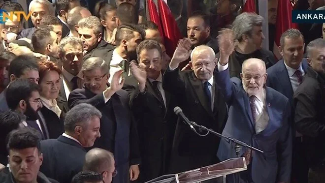 Türkiyə müxalifəti prezidentliyə vahid namizədini açıqladı Türkiyə müxalifəti prezidentliyə vahid namizədini açıqladı