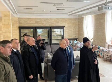 Putin Krıma getdi – VİDEO