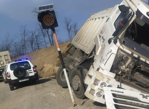 Xocalıda yol qəzası: Xəsarət alan var